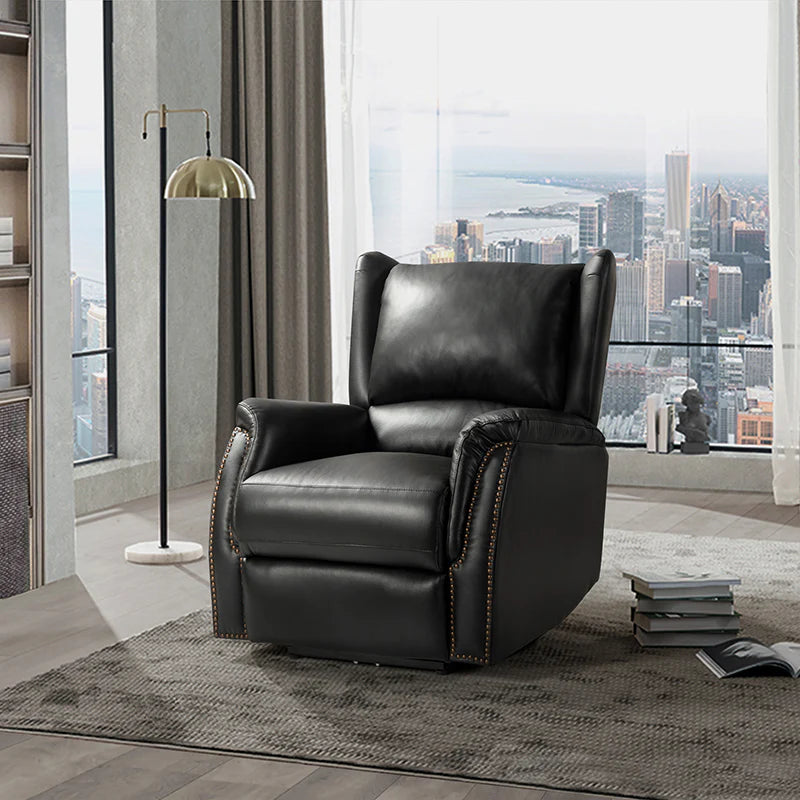 Flora Genuine Leather Power Recliner