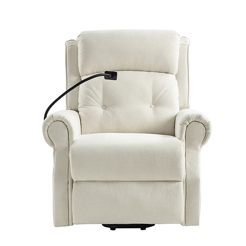 Hector Lift Assist Power Recliner With Massage Heat And Manual Headrest