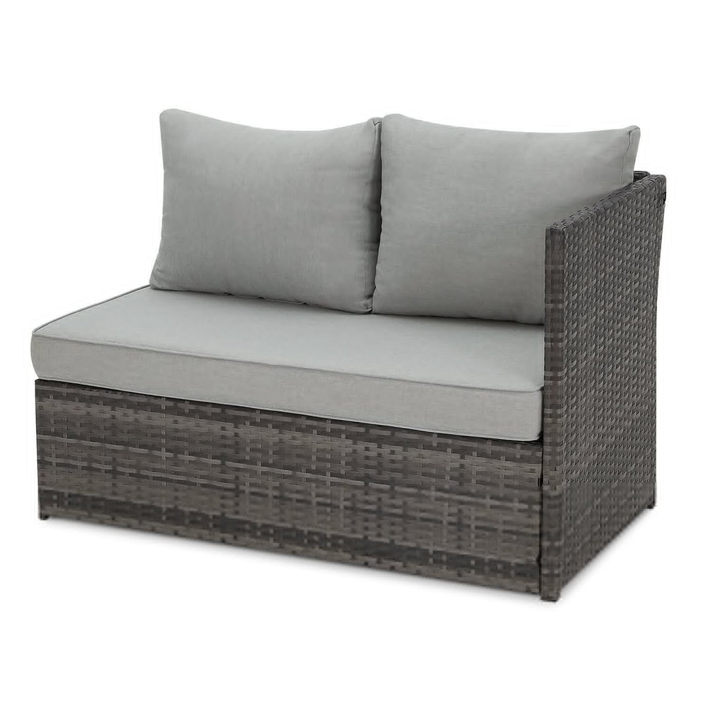 Wicker/Rattan 9 - Person Seating Group with Cushions