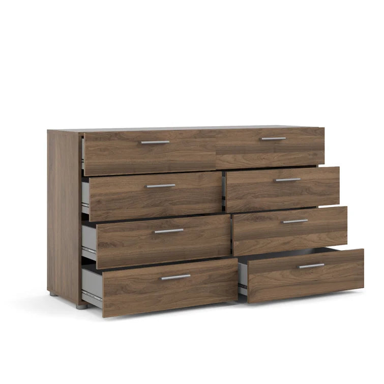Jantz 8 Drawer 55.12" W Double Dresser