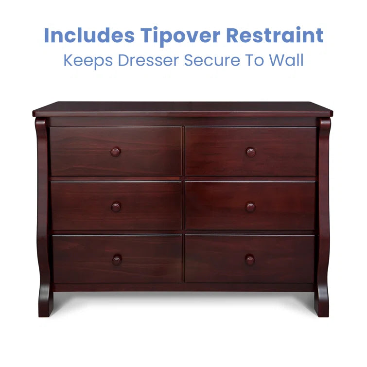 Universal Double Dresser -Made of Solid Woods