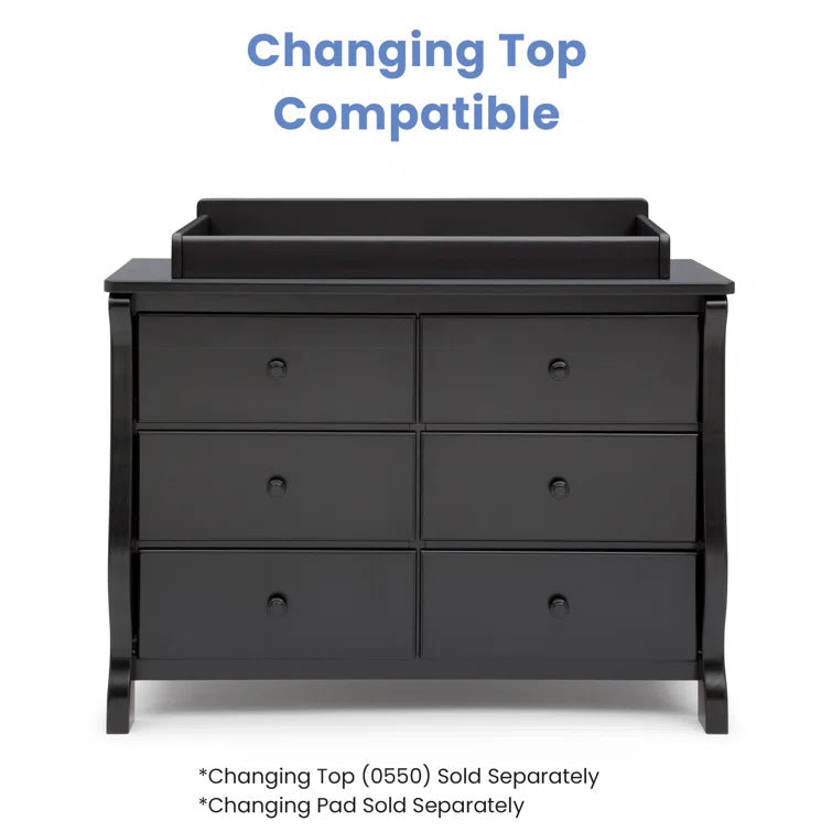 Universal Double Dresser -Made of Solid Woods