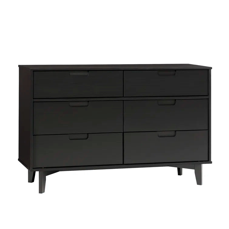 Yarber Groove 6 Drawer Double Dresser