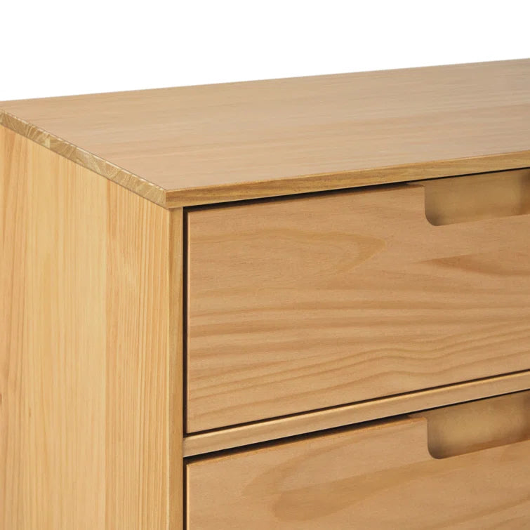 Yarber Groove 6 Drawer Double Dresser