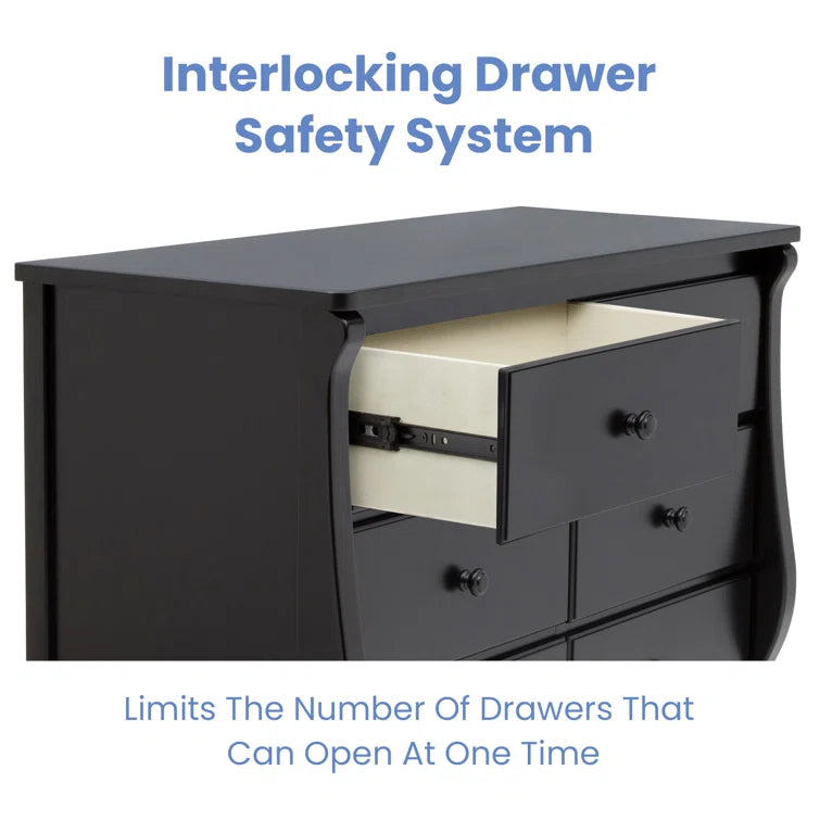 Universal Double Dresser -Made of Solid Woods